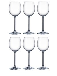 Bohemia Crystal Natalie Wine Glass Set 260ml Set of 6pcs Transparent Non Lead Crystal Glass