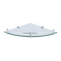 Round Glass Shelf