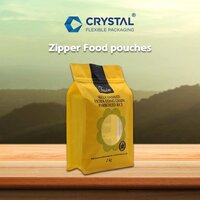 Zipper Food Pouches - Plastic, 80-420mm X 70-380mm, Customize Color | Leak-proof, Air-tight, Resealable For Freshness Retention