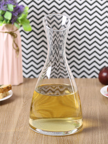 Bohemia Crystal Bar Wine Decanter Glass 1200ml 1 Piece Transparent