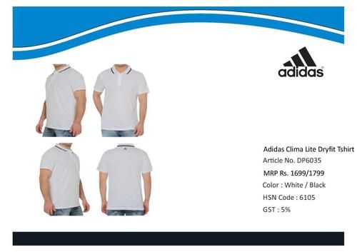 Adidas Polo Neck  T-Shirt Dry Fit