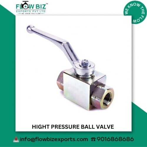 High Pressure Ball Valve Manufacturer in Gandhidham