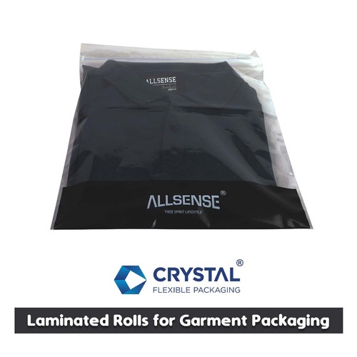 Laminated Rolls For Garment Packaging - Color: Glossy/Matt