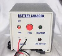 Automatic Battery Charger - 220v Ac Input, 6-12-18v Dc Output At 2 Amp | Heavy Transformer Stability, Efficient Charging
