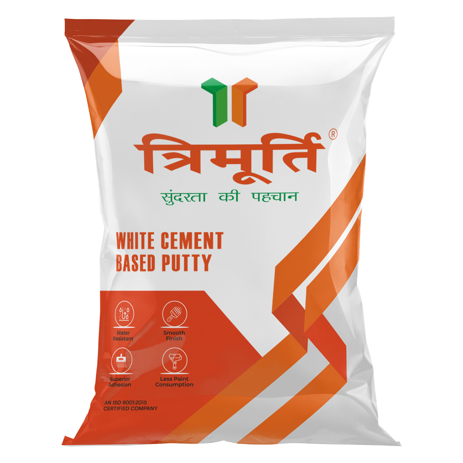 Trimurti 1 Kg White Cement Based Wall Putty