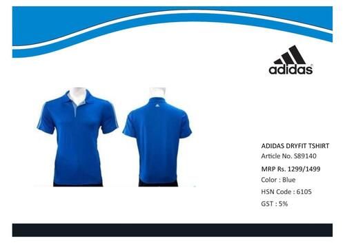 Adidas polo nack dry fit  t-shirt