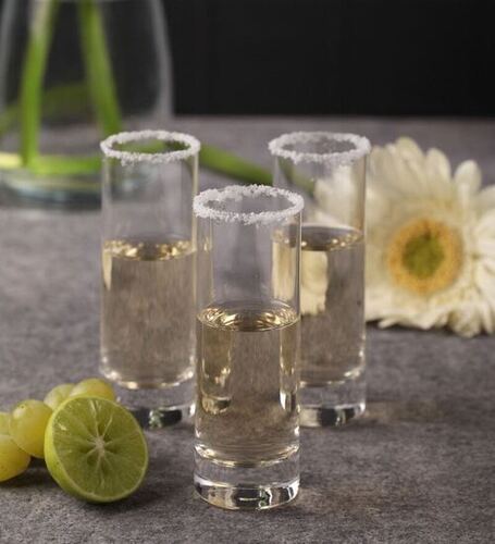 Bohemia Crystal Barline Shot Glass Set 50 ML Set of 6 pcs