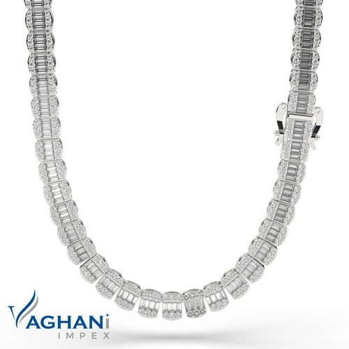 Designer Tennis Diamond Chain