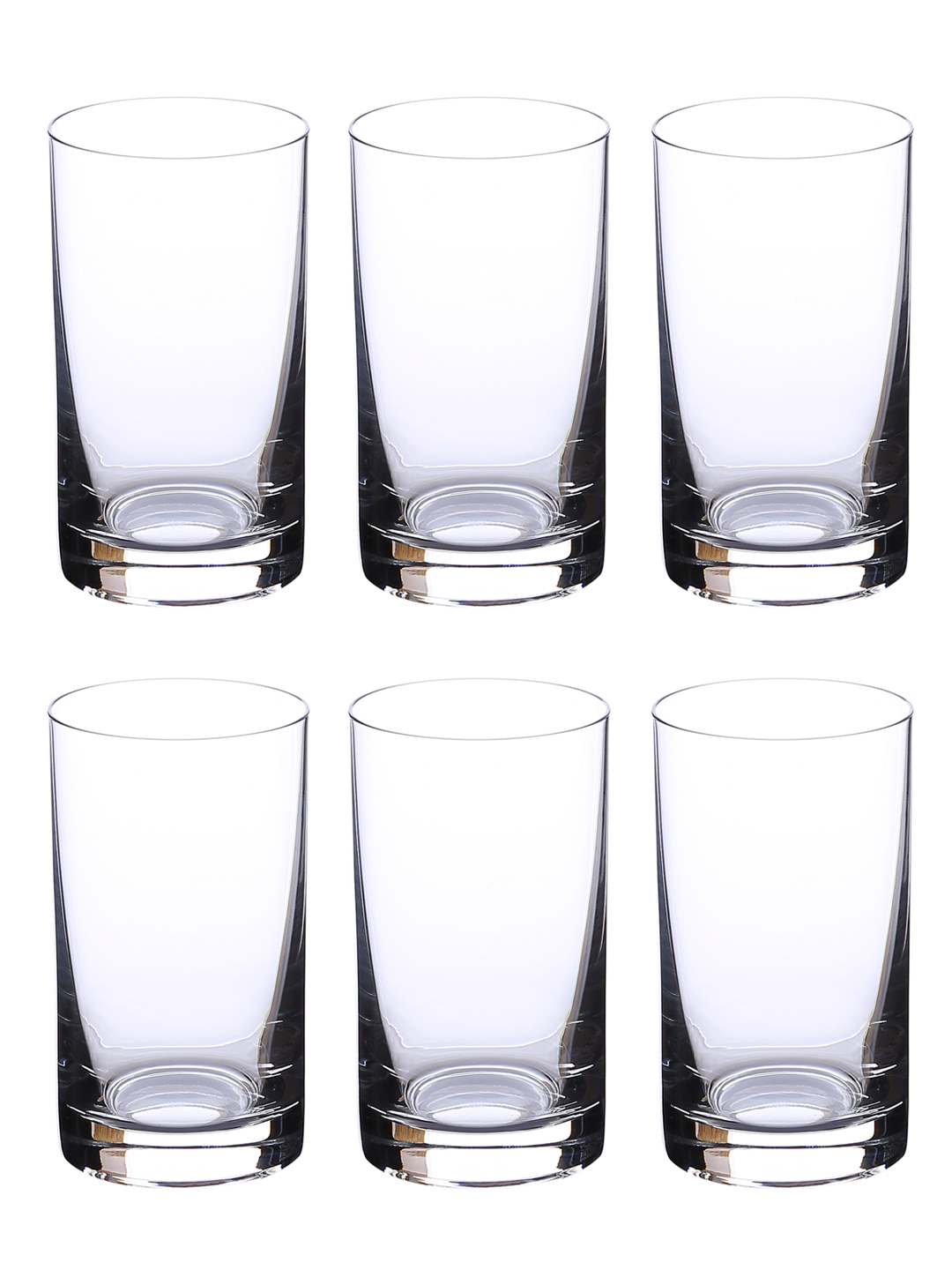 Bohemia Crystal Barline Water  Juice Drinking Glass Set 230 ML Set of 6pcs