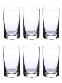 Bohemia Crystal Barline Water  Juice Drinking Glass Set 230 ML Set of 6pcs