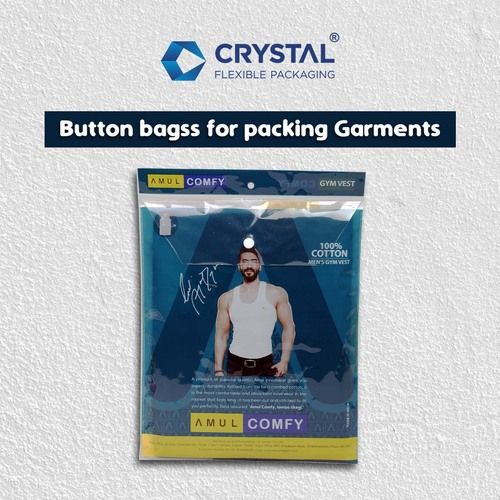 Button bags  for packing Garments