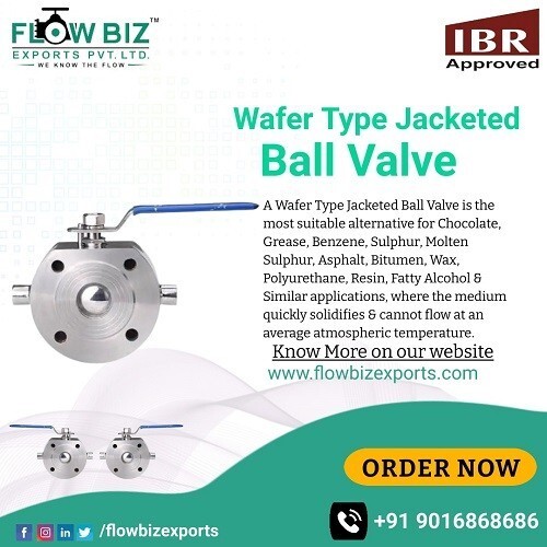 Heavy Duty Wafer Type Ball Valve Manufacturer in Gandhidham