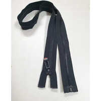 Vislon Plastic Zipper - Fiber Material, Size 5, Open End, All Colors | Durable Design, Effortless Slider, Snag-free Usage, Heavy Demand