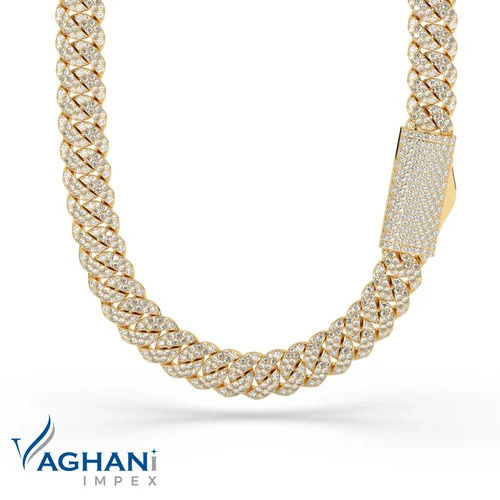 Diamond Cuban Link Gold Chain