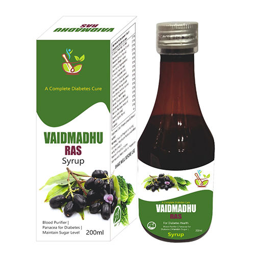 200 Ml Vaidmadhu Ras Syrup Direction: As Suggested