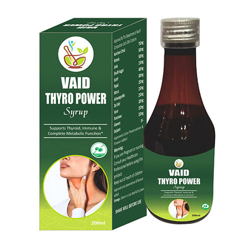 Supports Thyroid Immune And Complete Metabolic Function Syrup Age Group: For Adults