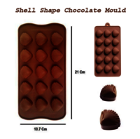Shell Shape Chocolate Moulds - High-quality Silicone, Durable & Flexible , Non-stick Surface For Exquisite Handicrafts & Desserts