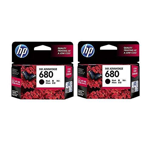 HP 680 2-pack Black Original Ink  Cartridges