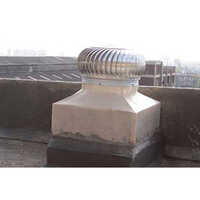 Sliver Wind Powered Exhaust Air Ventilator