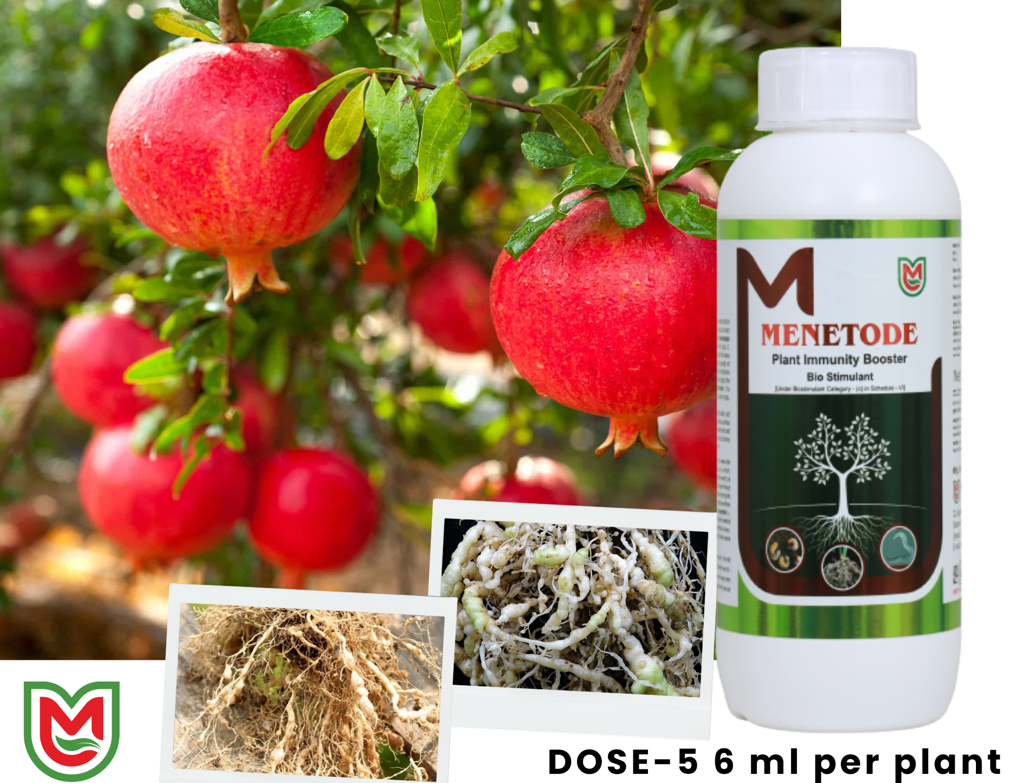 Menetode NEMATICIDE Plant Immunity Booster