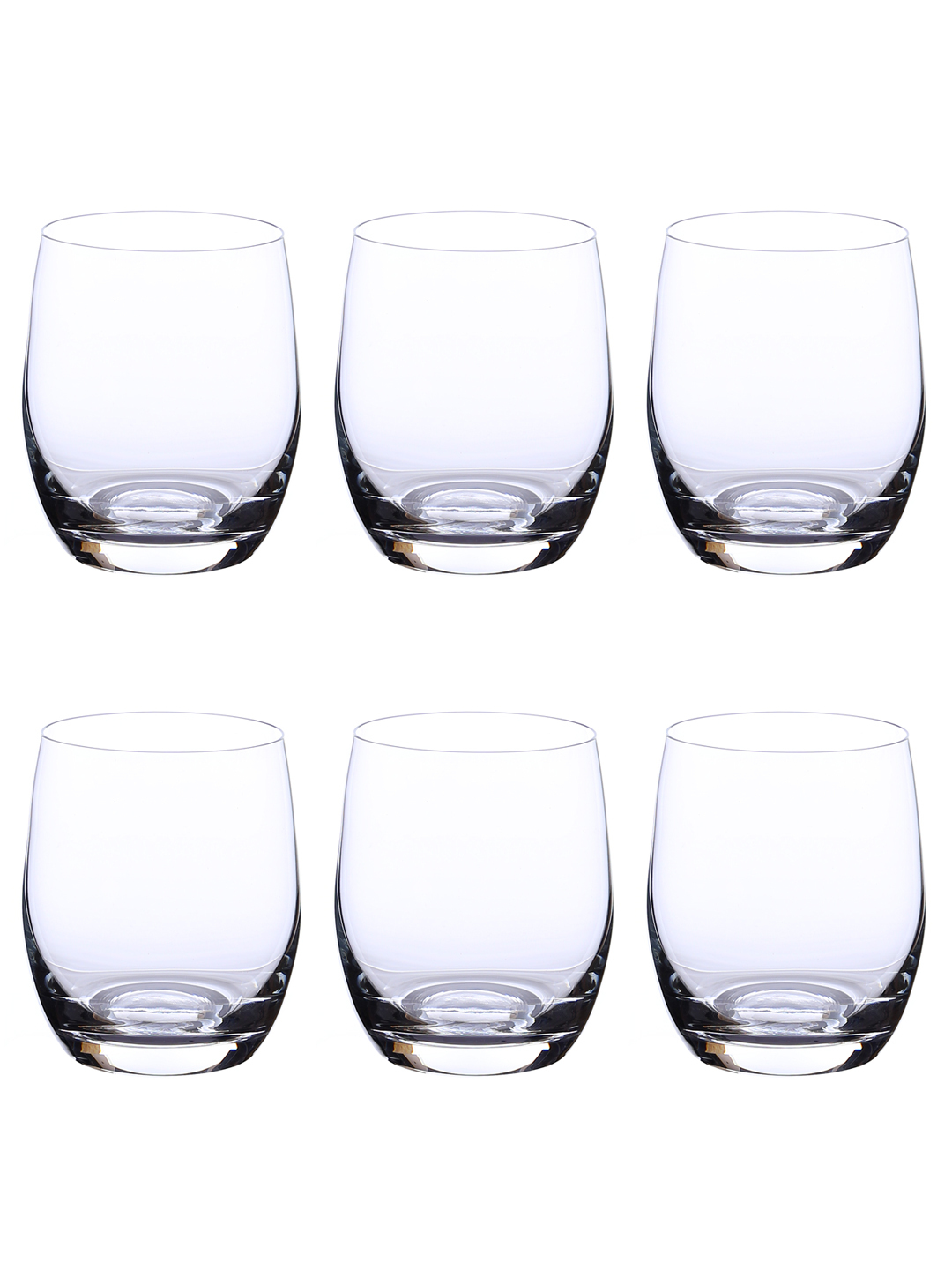 Bohemia Crystal Club Whiskey Glass Set 300 ML Set of 6