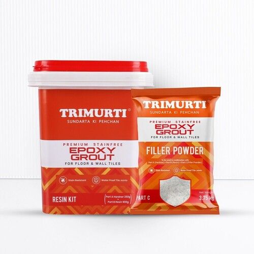 Trimurti 5 Kg Epoxy Grout With Filler Powder - Application: Wet Areas Such As Bathrooms