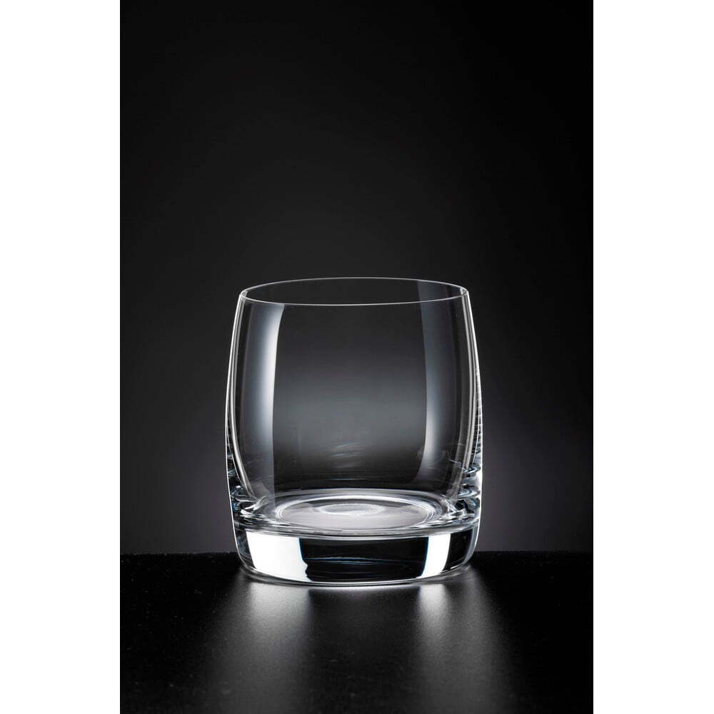 Bohemia Crystal Ideal Whiskey Glass Set 290ml Set of 6 Transparent