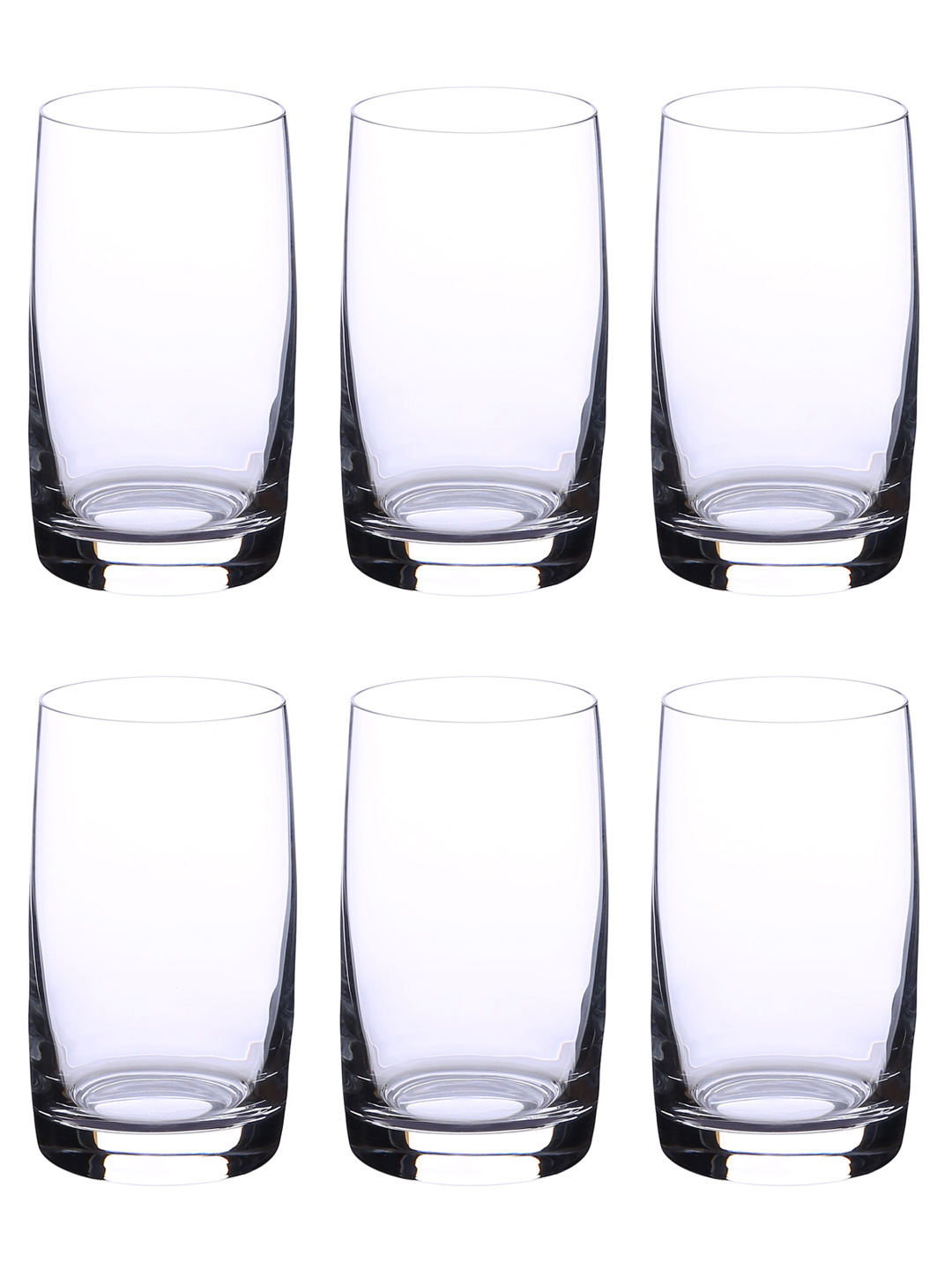 Bohemia Crystal Ideal Water Juice Glass Set  250ml Set of 6 Transparent