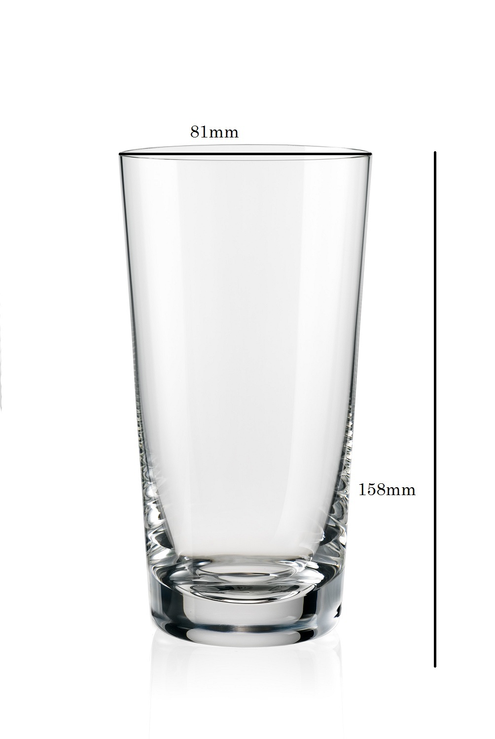 Bohemia Crystal Jive Cocktail  Juice Drinking Glass Set 480 ML Set of 6pcs