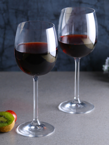 Bohemia Crystal Natalie Wine Glass Set 350ml Set of 6pcs Transparent Non Lead Crystal Glass