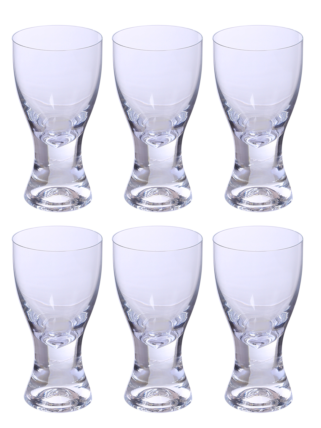 Bohemia Crystal Samba Water Juice Drinking Glass Set 200 ML Set of 6pcs