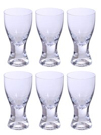 Bohemia Crystal Samba Water Juice Drinking Glass Set 200 ML Set of 6pcs
