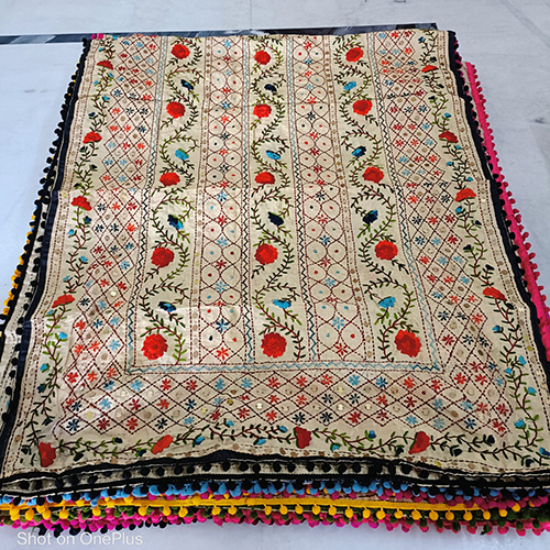 Hand Embroidered Heavy Designer Phulkari Dupattas