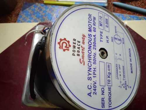 Power Brace A C Synchronous Motor 240v.1ph.50hz.250ma.60 Rpm