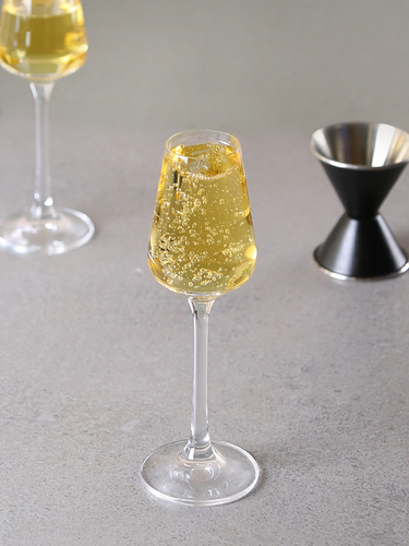 Bohemia Crystal Sandra Liquor Glass Set  65ml  Set of 6pcs  Transparent  Non Lead Crystal Glass