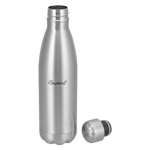 Silver Kaviraj 350 Ml Vacuum Ss Cola Bottle