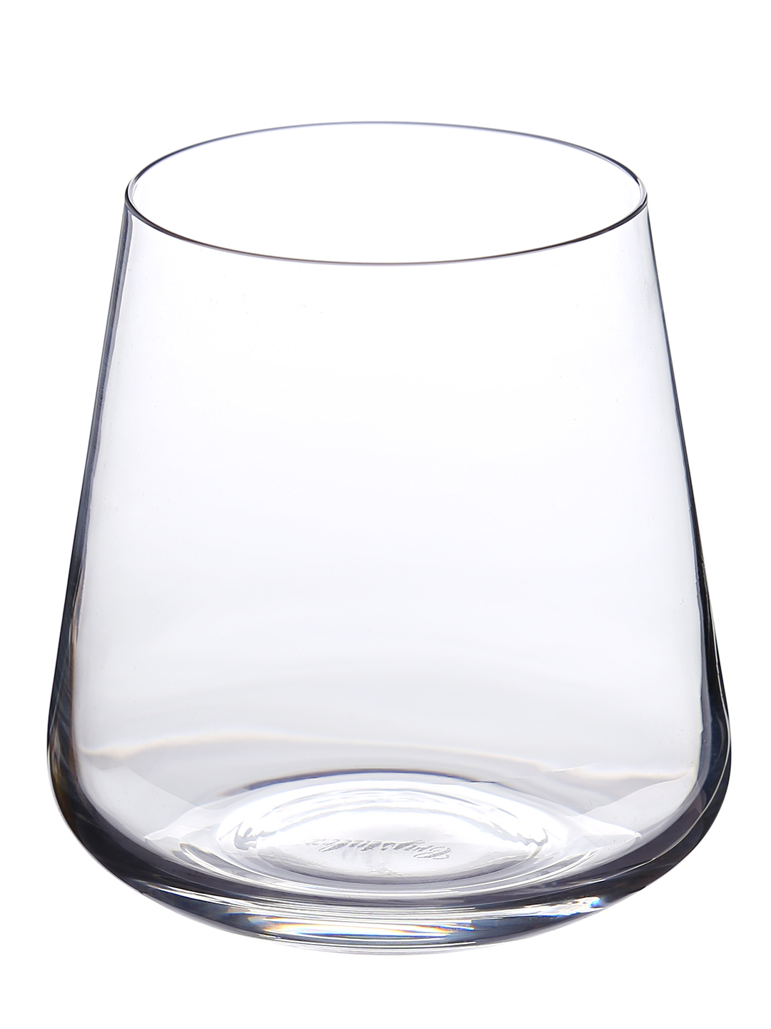 Bohemia Crystal Sandra Whiskey Glass Set 400ml Set of 6 Transparent