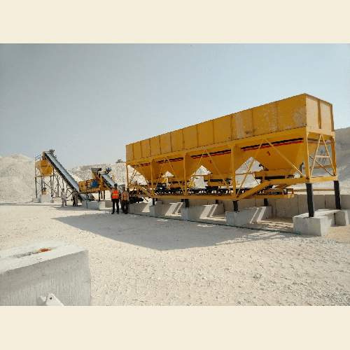 Wet Mix Macadam Plant - Stainless Steel, Semi-Automatic, Yellow, 440 Volt, 50 Hertz | Enhanced Binding, Higher Strength, Improved Workability