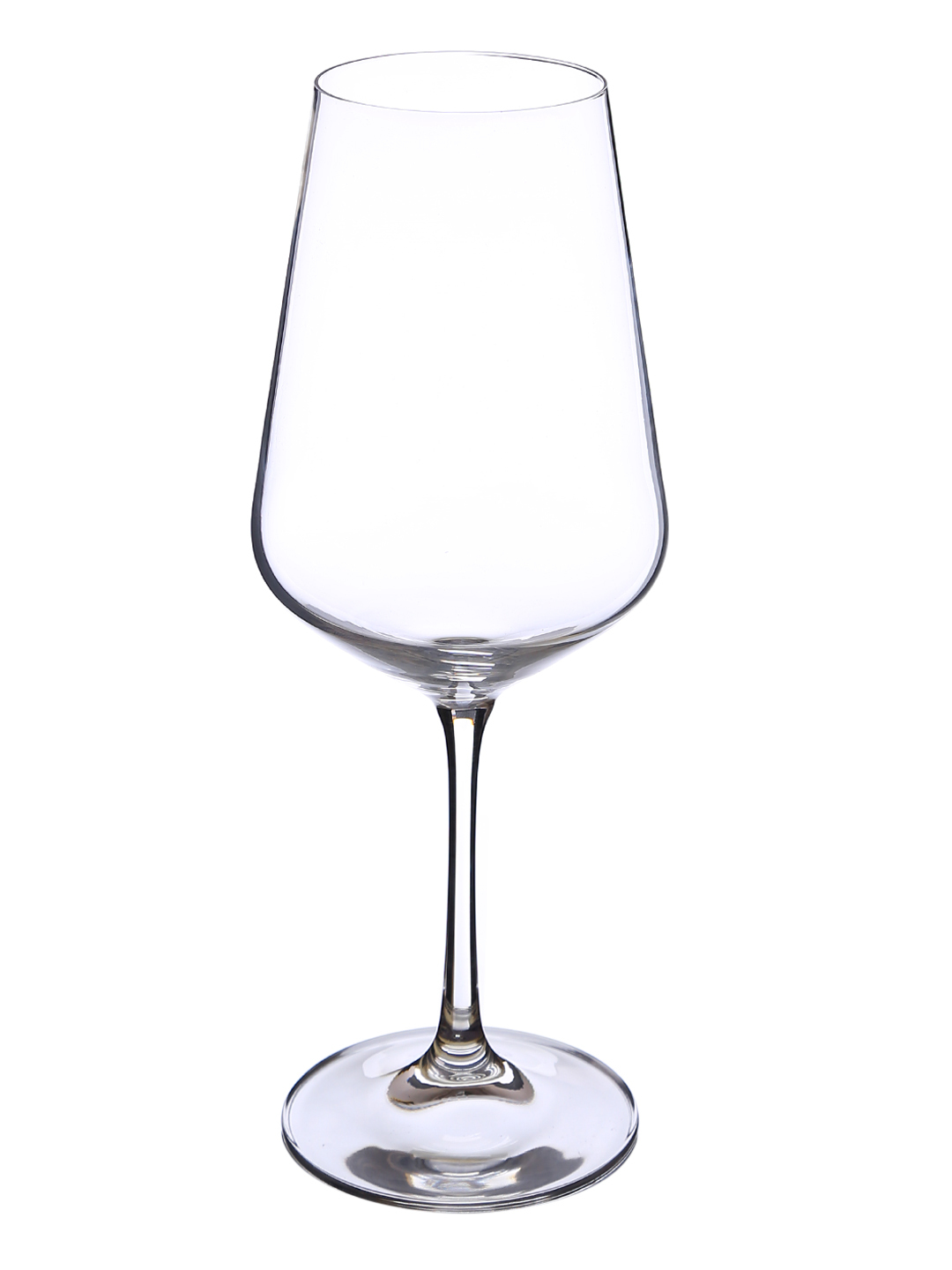Bohemia Crystal Sandra Red Wine Glass Set 450ml  Set of 6 Transparent