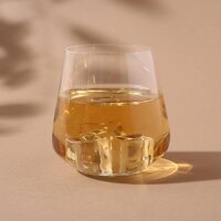 Bohemia Crystal Sandra Whiskey Glass Set 290ml Set of 6 Transparent