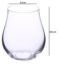 Wine glass set  Bohemia Crystal Attimo 320 ML Set of 6
