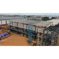 Prefabricated Steel Structure - Color: Black