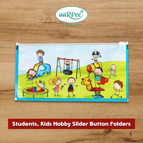 Students, Kids Hobby Slider Button Folders