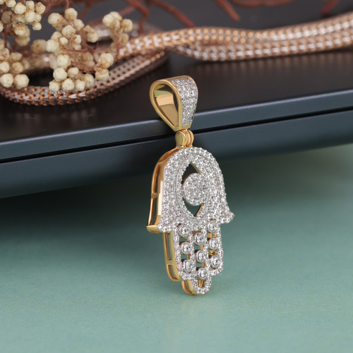 Hamza Diamond Pendant