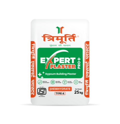 Trimurti 25 kg Expert Pro Plus Gypsum Plaster (Plaster Of Paris)