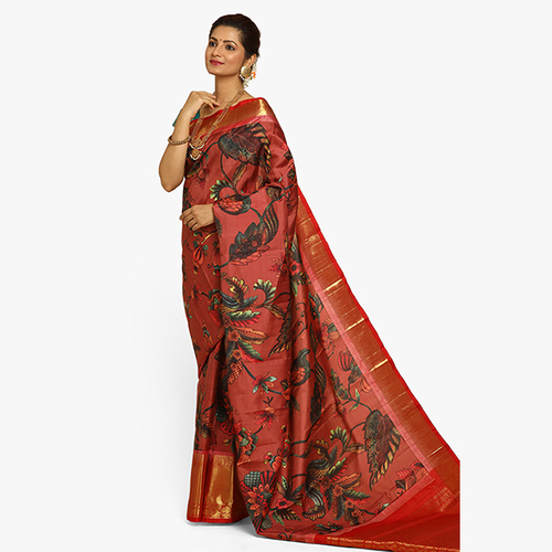 Ladies Attractive Look Designer Silk Saree - Occasion: Casual