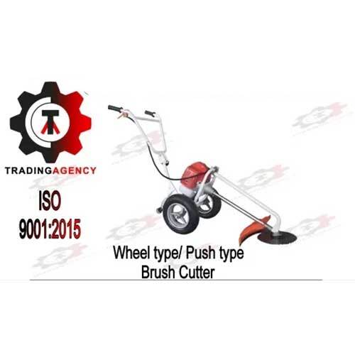 Hand Push Wheel Brush Cutter