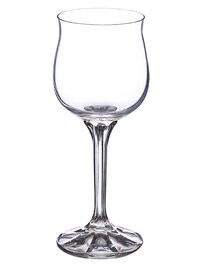 Bohemia Crystal Diana Wine Glass Set 190ml Set of 6pcs Transparent Non Lead Crystal Glass