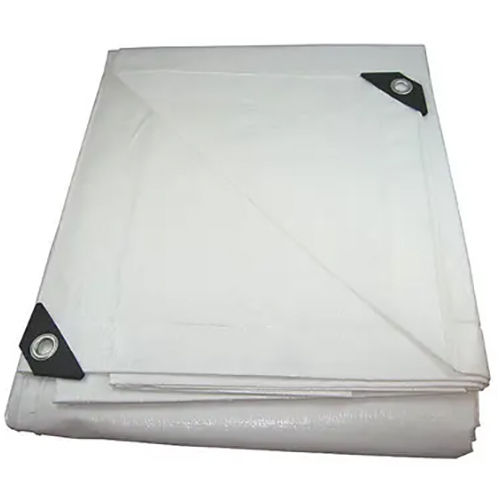 White Hdpe Tarpaulin By Swadeshi Poly Tarp - Design Type: Customized