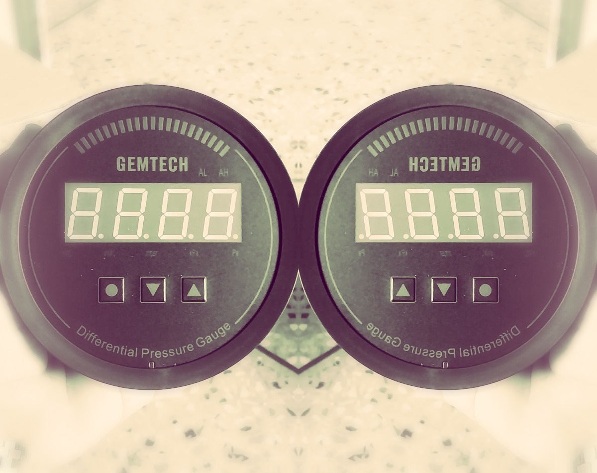 GEMTECH Series 3000 Digital Pressure Gauge Range 0 to 60 PAC